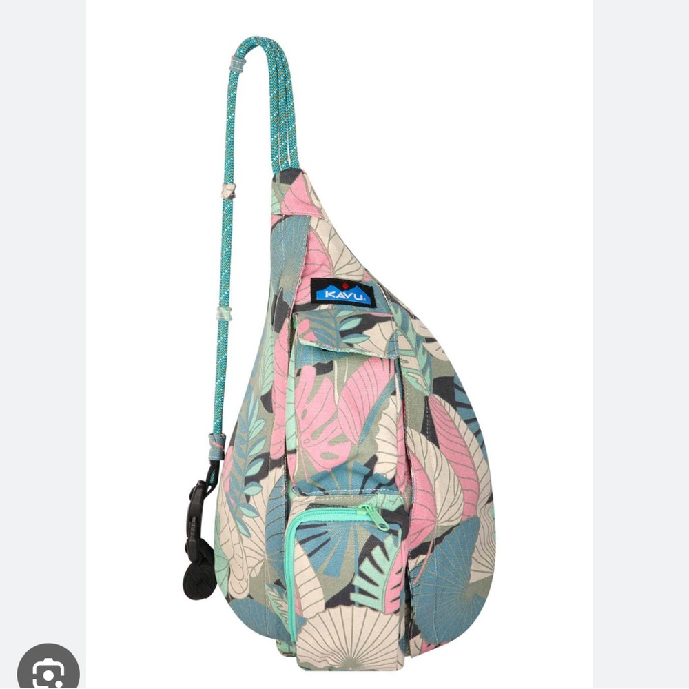Kavu Tropical Print Sling Bag